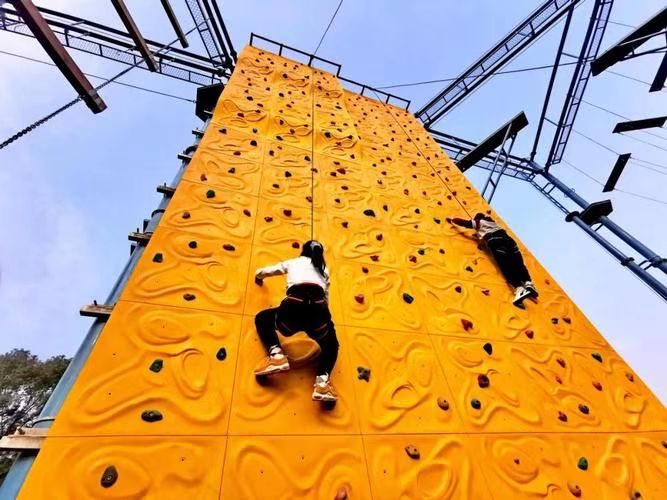 泰安拓展训练泰山团建高空攀岩团建体验